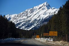 07 Paget Peak and Mount Bosworth From The Beginning Of The Icefields Parkway